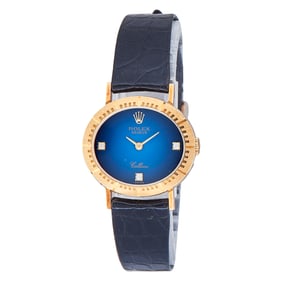 Rolex Cellini 18K Rose Gold Watch Ref. 4081, circa  1995