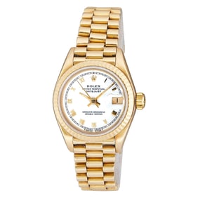 Rolex Datejust 18K Yellow Gold Watch Ref. 69178, circa  1984