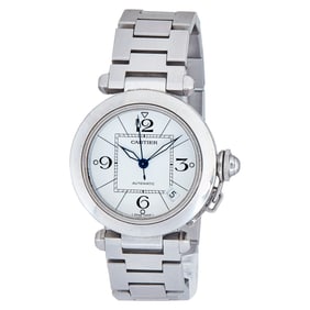 Cartier Pasha Stainless Steel Watch Ref. W31074M7 / 2324, circa  2005