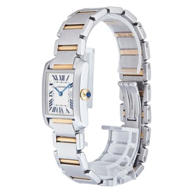 Cartier Tank Francaise 18K Yellow Gold/SS Watch Ref. W51012Q4 / 2465, circa  2010