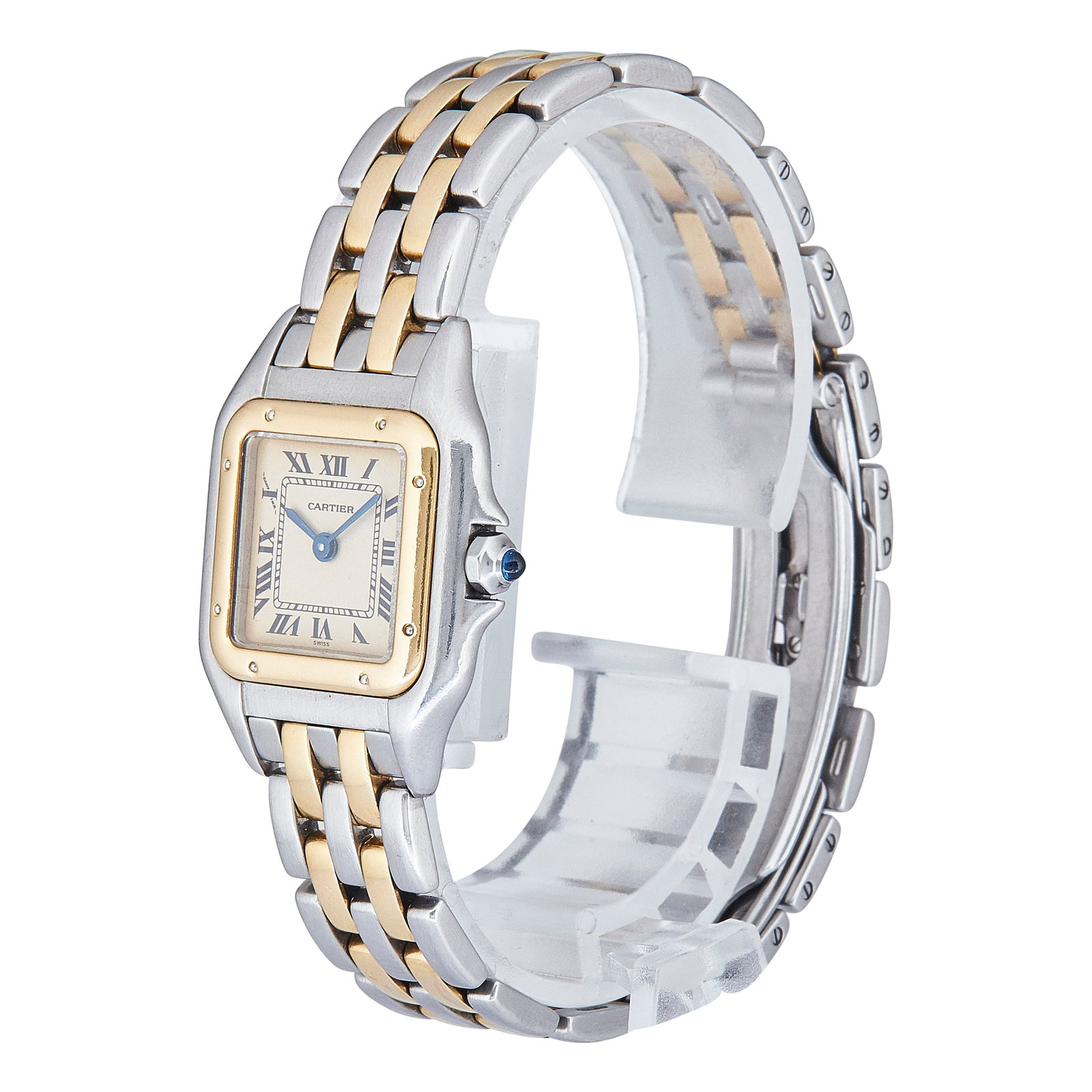 Cartier Panthère Classique et Figaro 18K Yellow Gold/SS Watch Ref. W25029B6, 1992 (1 of 5)