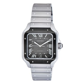 Cartier Santos de Cartier ADLC/Stainless Steel Watch Ref. WSSA0037 / 4072,  2023