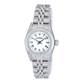 Rolex Oyster Perpetual Stainless Steel Watch Ref. 67180, circa  1997
