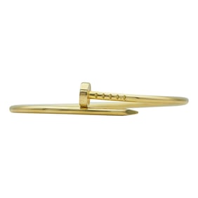 Cartier Juste un Clou 18K Yellow Gold Cuff Bracelet Size 15