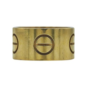 Cartier Love 18K Yellow Gold Large Model Band Ring