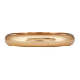 Cartier 18K Yellow Gold Band Ring