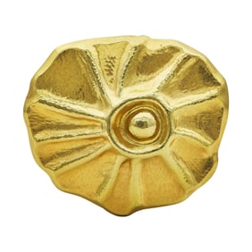 LALAoUNIS 18K Yellow Gold Convertible Brooch and Pendant