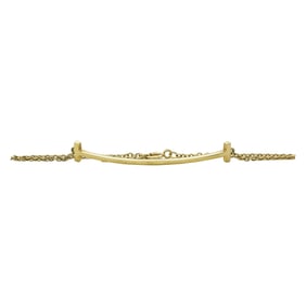 Tiffany & Co. Tiffany T Smile 18K Yellow Gold Bracelet