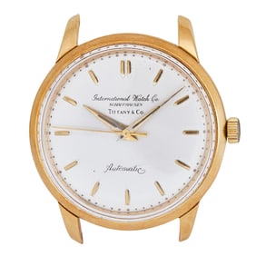 IWC Schaffhausen 18K Yellow Gold Watch Head Ref. 1510091, circa 1950
