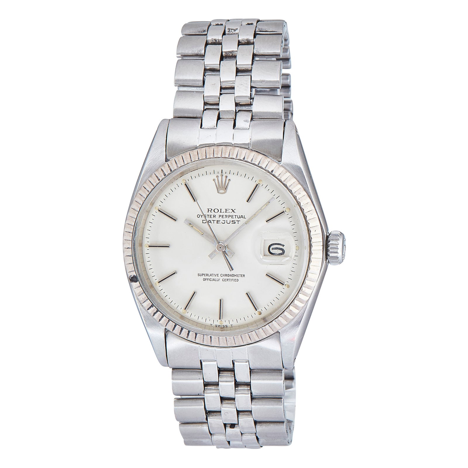 Rolex Datejust Stainless Steel Watch Ref. 1601, circa  1970 (1 of 5)