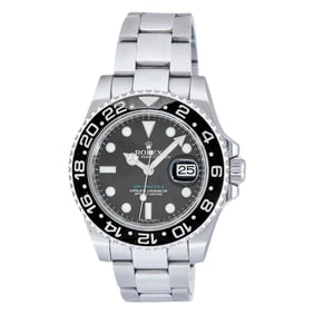 Rolex GMT Master II Stainless Steel Watch Ref. 116710LN, circa 2011