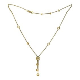 Bvlgari Bulgari B.zero1 18K Yellow Gold Pendant Necklace