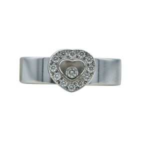Chopard Happy Hearts 18K White Gold Diamond Ring