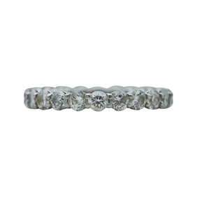 Platinum Diamond approx. 1.75 ctw Eternity Band Ring