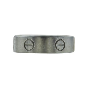 Cartier Love Platinum Band Ring