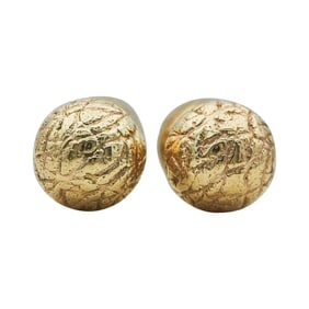 Tiffany & Co. 14K Yellow Gold Textured Ball Cufflinks