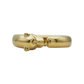 Cartier Panthère de Cartier 18K Yellow Gold Tsavorite and Onyx Open Band Ring