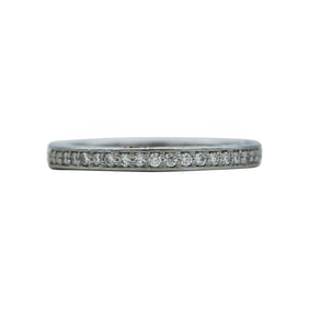 Platinum Diamond Eternity Band Ring