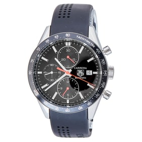 Tag Heuer Carrera Calibre 16 Stainless Steel Watch Ref. CV2014, circa 2014