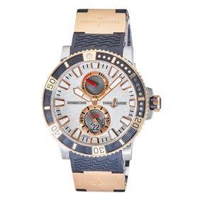 Ulysse Nardin Maxi Marine Diver 18K Rose Gold/Titanium Watch Ref. 265-90/91, circa 2012