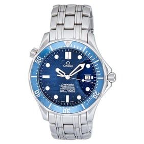 Omega Seamaster Diver 300 Stainless Steel Watch Ref. 25318000, circa 1999