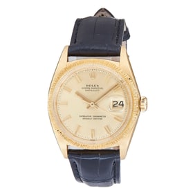 Rolex DateJust 36 18K Yellow Gold Watch Ref. 1607, circa 1971