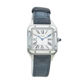 Cartier Santos-Dumont Stainless Steel Watch Ref. WSSA0023 / 4242,  2020