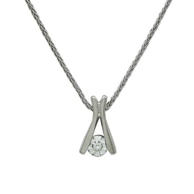 Hearts on Fire 18K White Gold Diamond Pendant Necklace