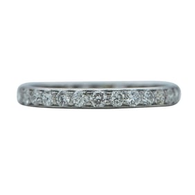 Platinum Diamond Eternity Band Ring