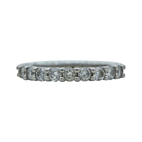 Platinum Diamond approx. 2.20 ctw Eternity Band Ring