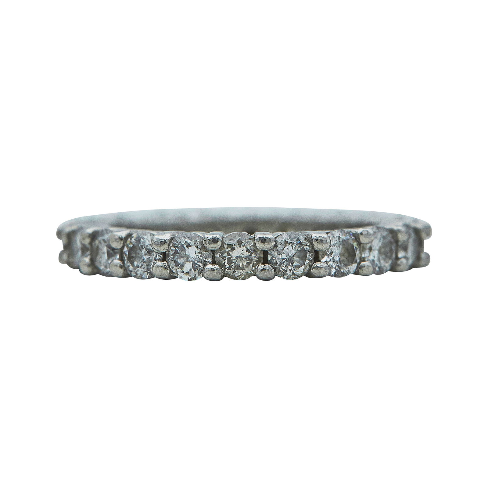 Platinum Diamond approx. 2.20 ctw Eternity Band Ring (1 of 2)