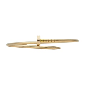 Cartier Juste un Clou 18K Rose Gold Bangle Bracelet, Size 15