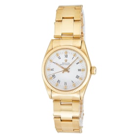 Rolex Oyster Perpetual 18K Yellow Gold Watch Ref. 6551, circa  1965