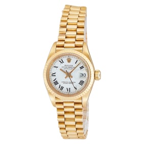 Rolex Datejust 18K Yellow Gold Watch Ref. 6917, circa  1983