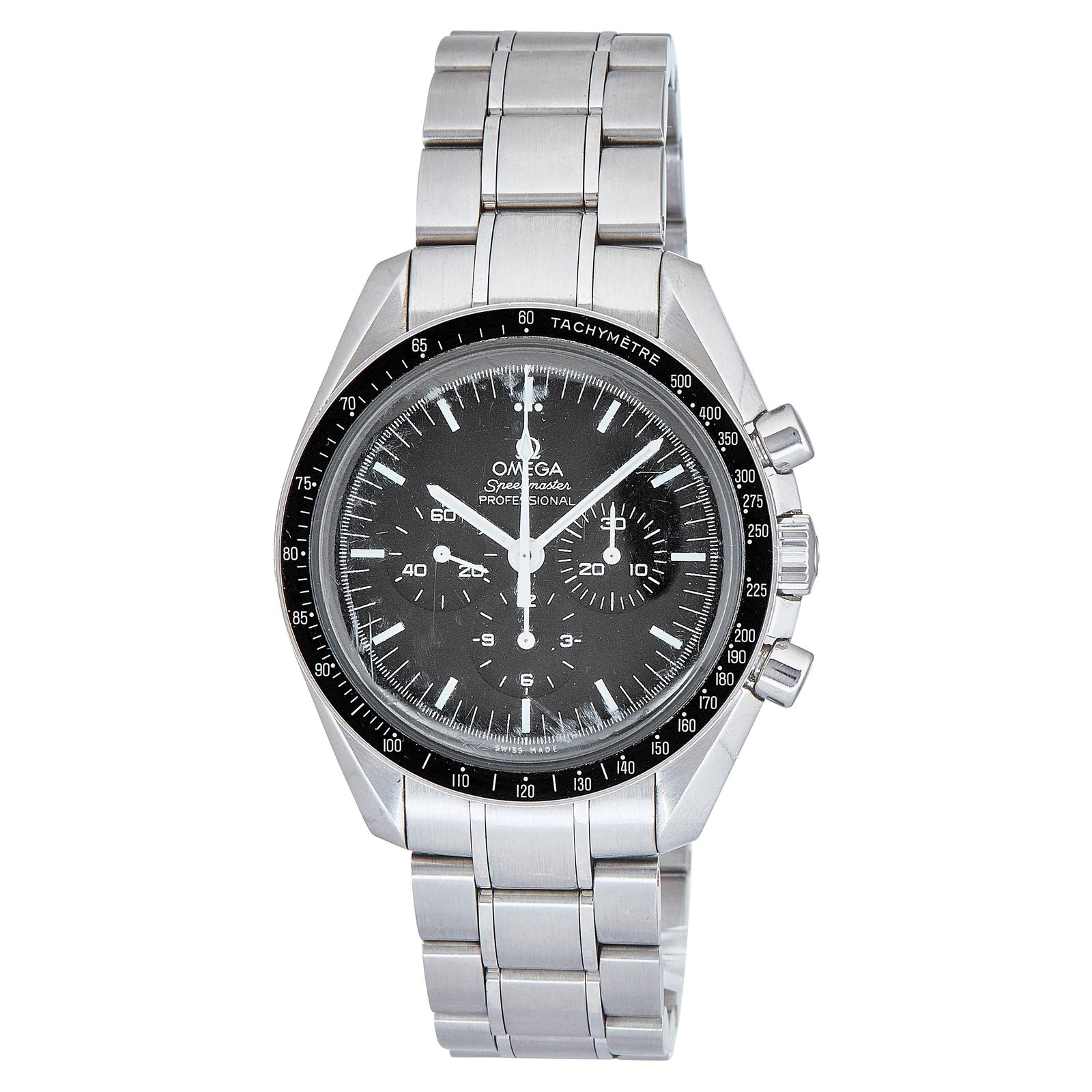 Omega Speedmaster Stainless Steel Watch Ref. 31130423001005, circa  2000 (1 of 7)