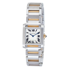 Cartier Tank Francaise 18K Yellow Gold/SS Watch Ref. W2TA0003 / 3751,  2022