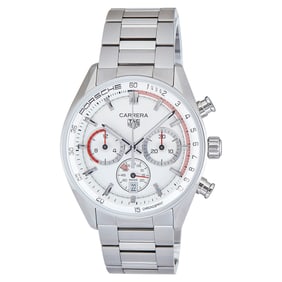 Tag Heuer Chronosprint X Porsche Stainless Steel Watch Ref. CBS2011,  2025