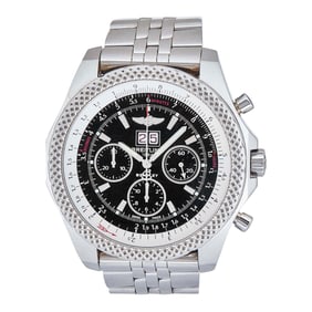 Breitling Bentley Stainless Steel Watch Ref. A44364, circa  2010