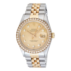 Rolex Datejust 18K Yellow Gold/SS Watch Ref. 16013, circa  1978