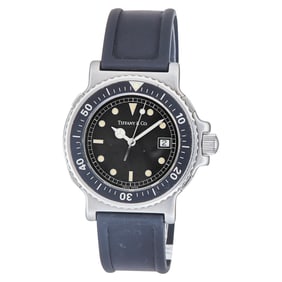 Tiffany & Co. Stainless Steel Watch Ref. M0710, circa  1999