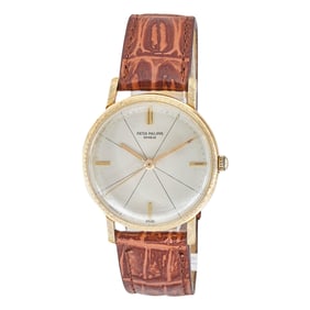 Patek Philippe Calatrava 18K Yellow Gold Watch Ref. 3423, circa  1964