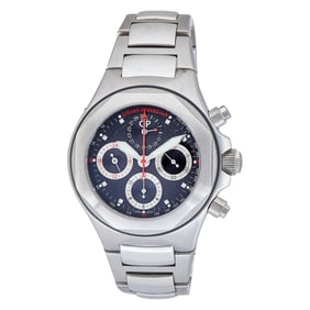 Girard Perregaux Laureato Stainless Steel Watch Ref. 80180.1.11.6516, circa  2004