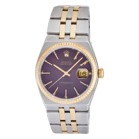 Rolex Datejust Oysterquartz 14K Yellow Gold/SS Watch Ref. 17013, circa  1979