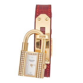 Hermès Kelly 18K Yellow Gold Watch, circa 1995