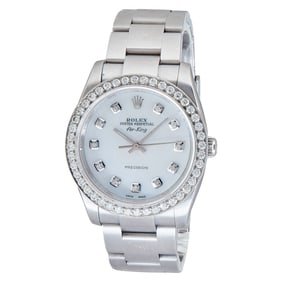 Rolex Air King Stainless Steel Watch Ref. 114210, circa  2007