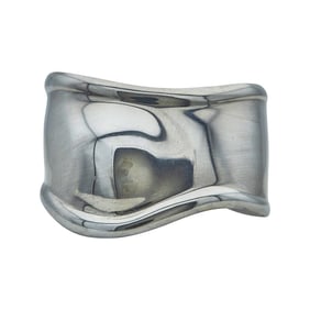 Tiffany & Co. Elsa Peretti Bone Cuff Bracelet in Ruthenium Coated Copper