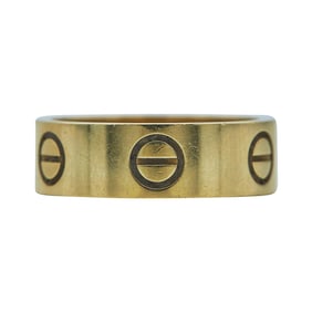 Cartier Love 18K Yellow Gold Band Ring