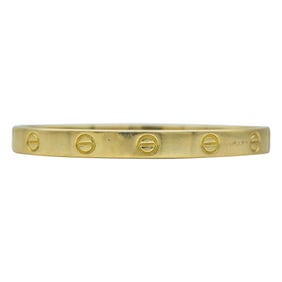 Cartier Love 18K Yellow Gold Bangle Bracelet