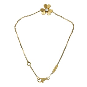 Van Cleef & Arpels Frivole 18K Yellow Gold Diamond Bracelet