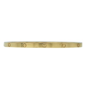 Cartier Love 18K Yellow Gold Bangle Bracelet